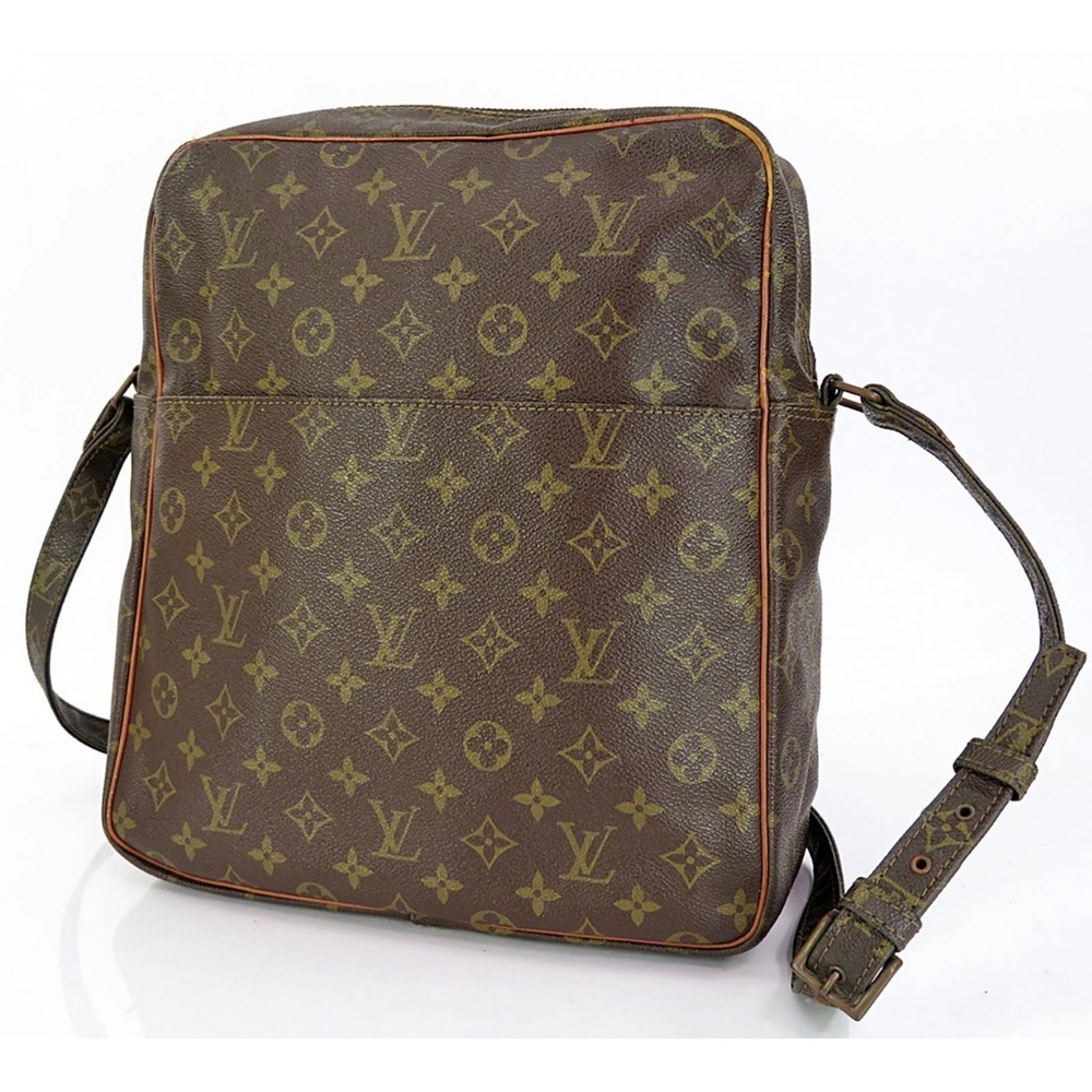 Vintage LOUIS VUITTON Marceau Large Monogram Messenger Shoulder Bag Auth V23865